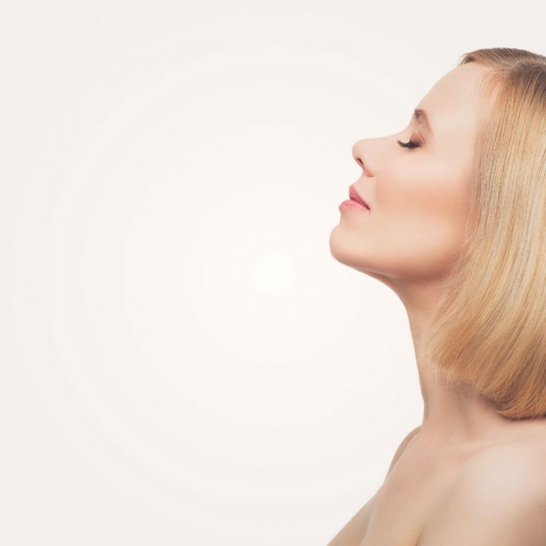 Woman with Eyes Closed