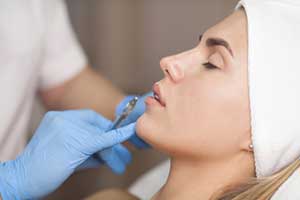 Woman receiving Juvederm Filler from Northern Virginia Medical Spa
