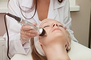 Venus Legacy treatment being issued to a woman at a Northern Virginia medical spa