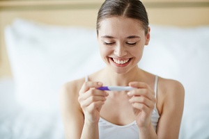 a woman happy about learning if botox is safe during pregnancy